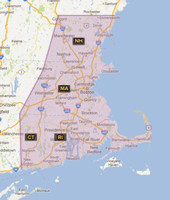 hidden and electronic dog fence service area
